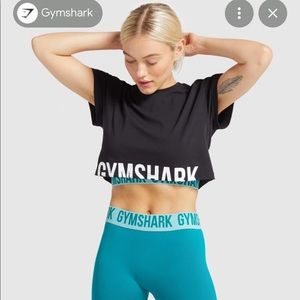 Gymshark Fraction Crop Top